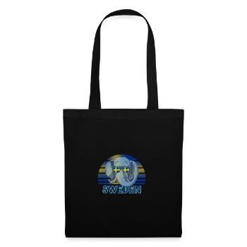 Suède - Sac en tissu - noir - Devant