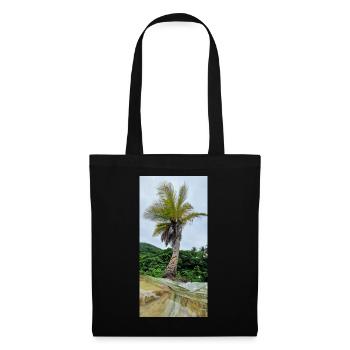 Palm Trees Turned Towards the Sky Nature - Tote Bag - black - Front