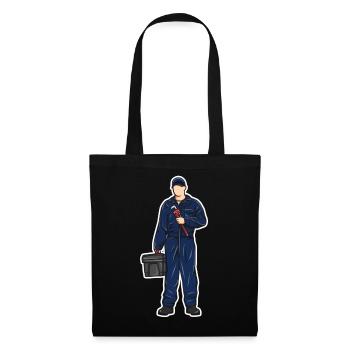 Plumber Boy - Tote Bag - black - Front
