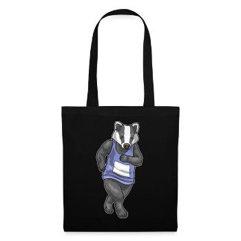 Badger Jogger Jogging Sport - Tote Bag - black - Front