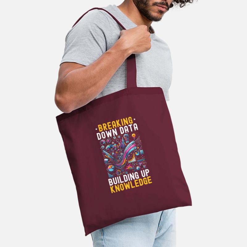 Data Science, Data Analysis, Machine Learning, Data Tote Bag