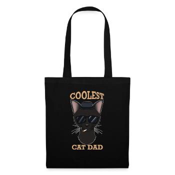 Coolest Cat Dad I Bombay Cat Dad I Bombay Cat - Tote Bag - black - Front