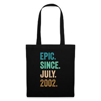 20 Years Old Epic Since July 2002 20th Birthday - Tote Bag - black - Front
