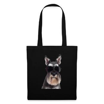 Miniature Schnauzer - Tote Bag - black - Front