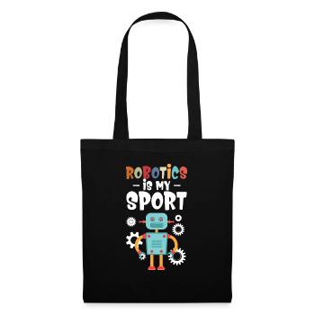 Droid Builder Cute Robotics Is My Sport Cool Build - Tote Bag - black - Front