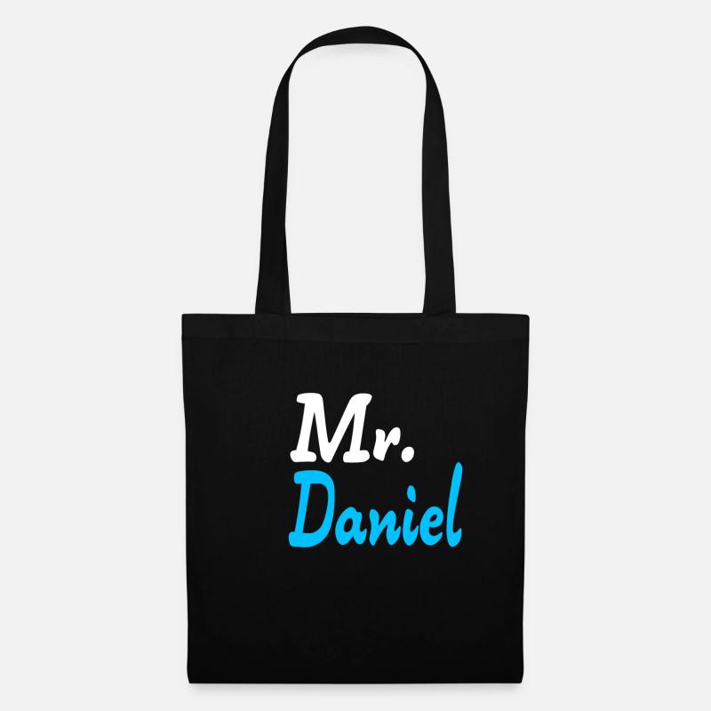 Mr. Daniel - Stoffbeutel - Schwarz