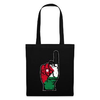Jordan flag number 1 used - Tote Bag - black - Front