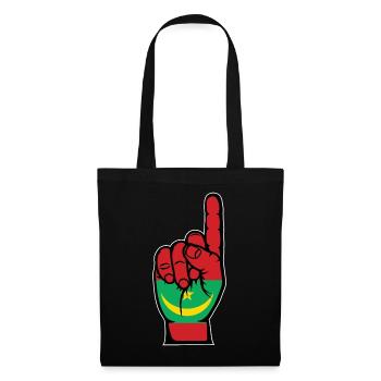 Mauritania Flag Number 1 - Tote Bag - black - Front