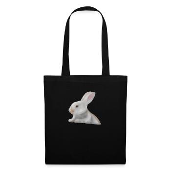 Rabbit Artwork - Tote Bag - black - Front