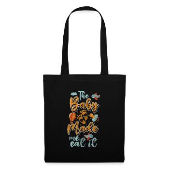 Pregnancy Big Love Belly - Tote Bag - black - Front