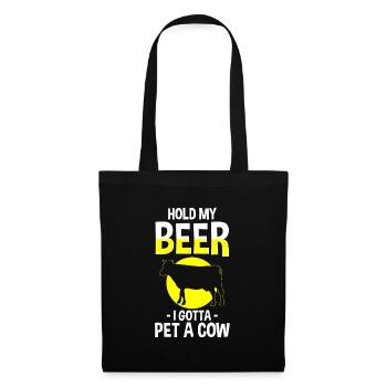 Cow, Dairy Farmer, Animal, Animal Love - Tote Bag - black - Front