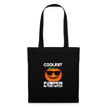 Coolest Pumpkin in the Patch - Tote Bag - black - Front