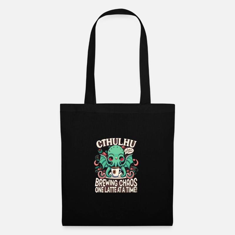 Cthulhu - Stoffbeutel - Schwarz
