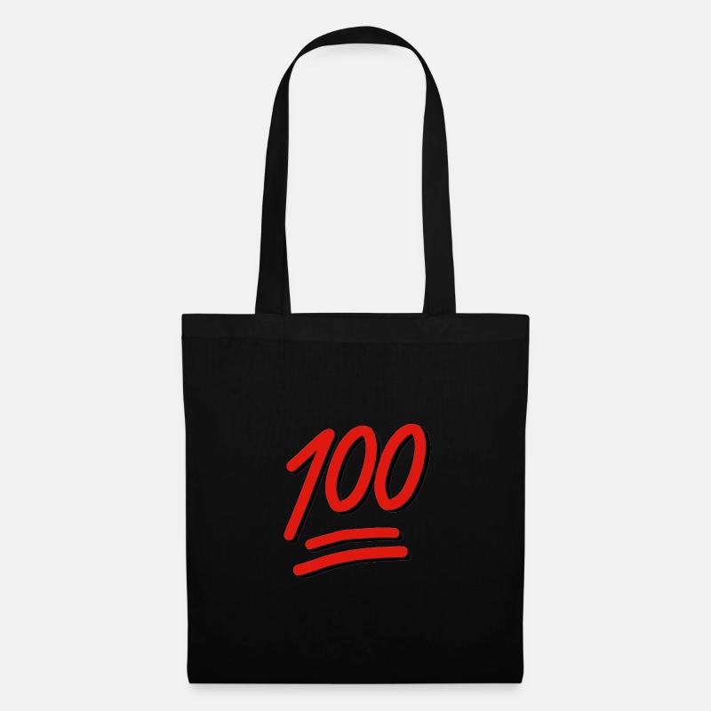 100 - Stoffbeutel - Schwarz
