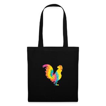 Chicken Rooster - Tote Bag - black - Front