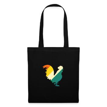 Chicken Rooster - Tote Bag - black - Front