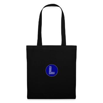 L-T-Shirt - Stoffbeutel - Schwarz - Vorne