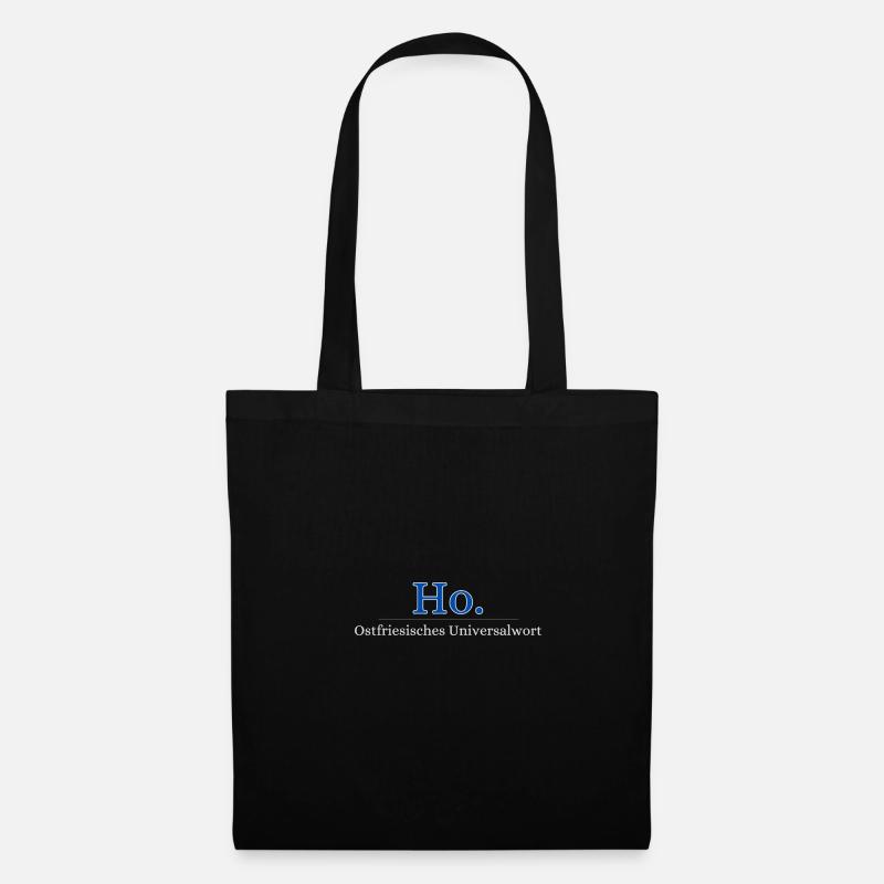 Ho! - Stoffbeutel - Schwarz
