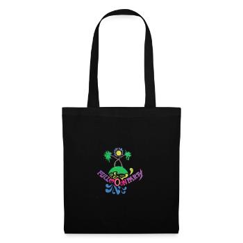 Full Moon Party - Stoffbeutel - Schwarz - Vorne