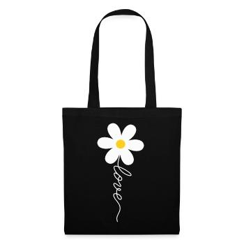 Love Flower - Tote Bag - black - Front