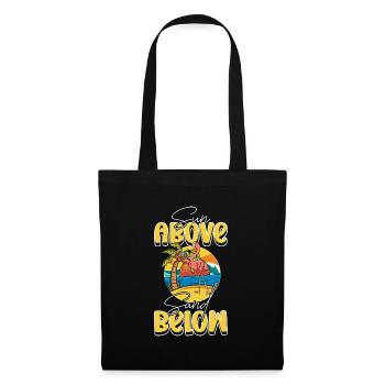 Plongée Summer Palm Surfing - Sac en tissu - noir - Devant