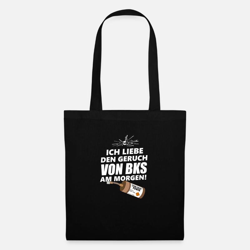 Pyro Feuerwerk Geruch am Morgen - Stoffbeutel - Schwarz