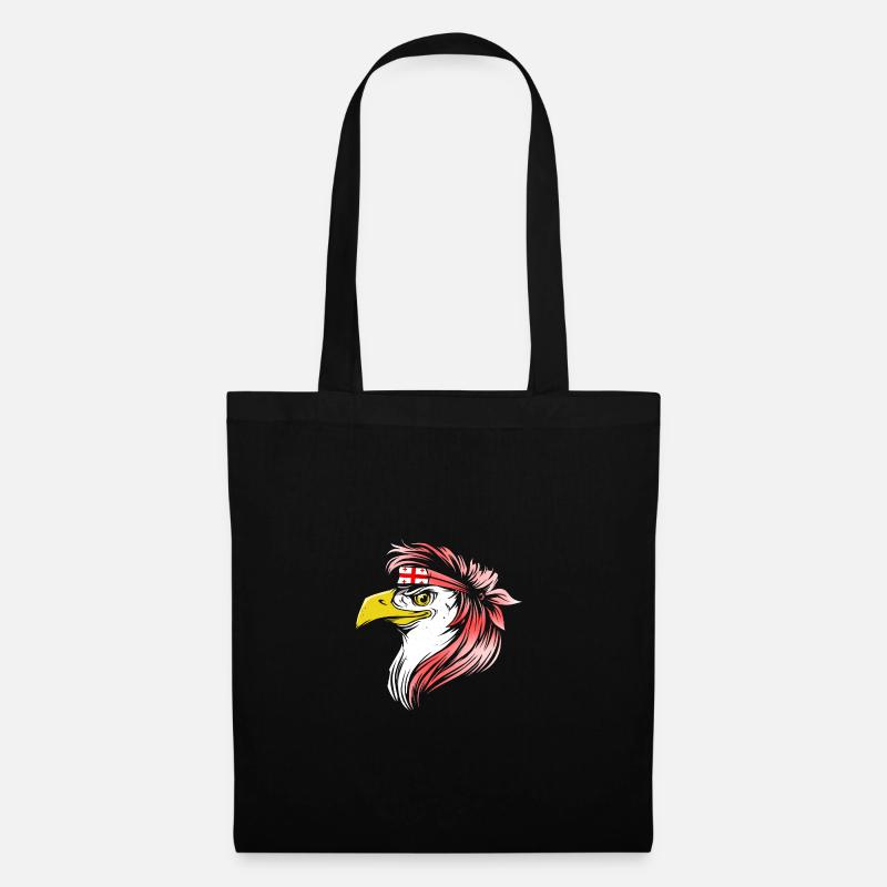 Géorgie - Sac en tissu - noir