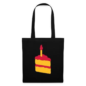 cake - Tote Bag - black - Front