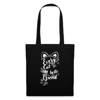Pretty Darling Cats - Sac en tissu - noir - Devant