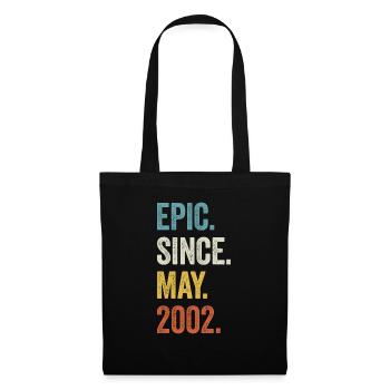 21 Years Old Epic Since May 2002 21st Birthday - Tote Bag - black - Front