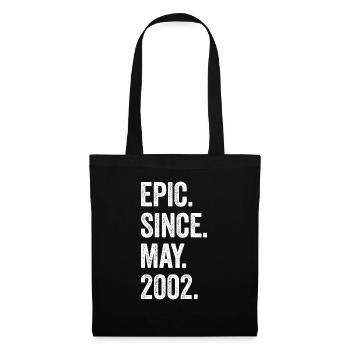 21 Years Old Epic Since May 2002 21st Birthday - Tote Bag - black - Front