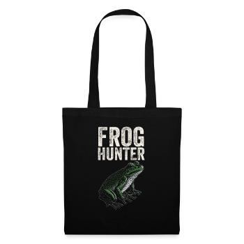 Herpetologist Amphibian Toad Lover Cool Frog Hunte - Tote Bag - black - Front