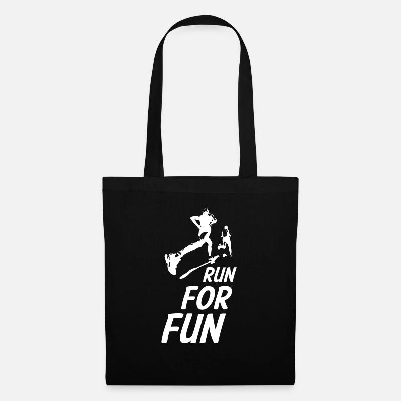 Run For Fun - Tote Bag - black