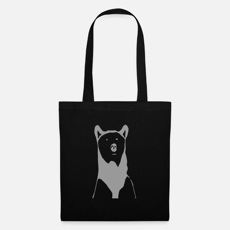 Baer - Stoffbeutel - Schwarz