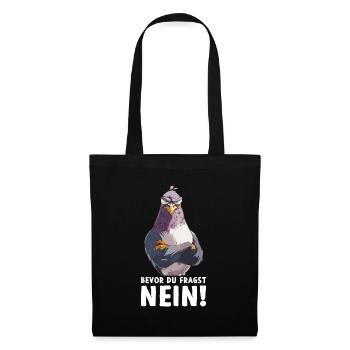 Pigeon Dove Bird Pigeon Breeder Before You Ask - Tote Bag - black - Front