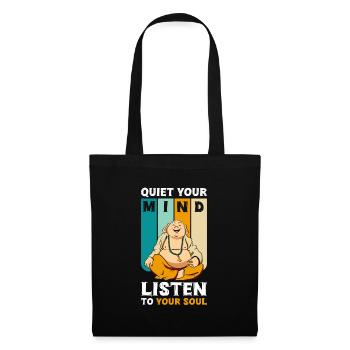 Relaxation de la conscience spirituelle - Sac en tissu - noir - Devant