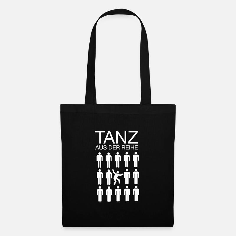 Tanz Aus Der Reihe - Stoffbeutel - Schwarz