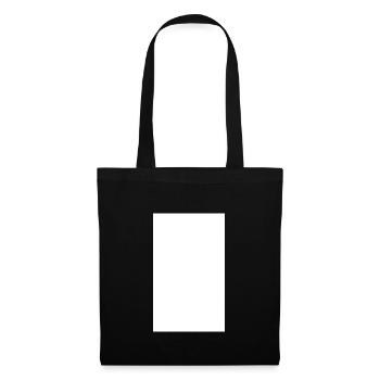champ blanc - Sac en tissu - noir - Devant