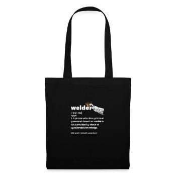 Welder Definition - Stoffbeutel - Schwarz - Vorne