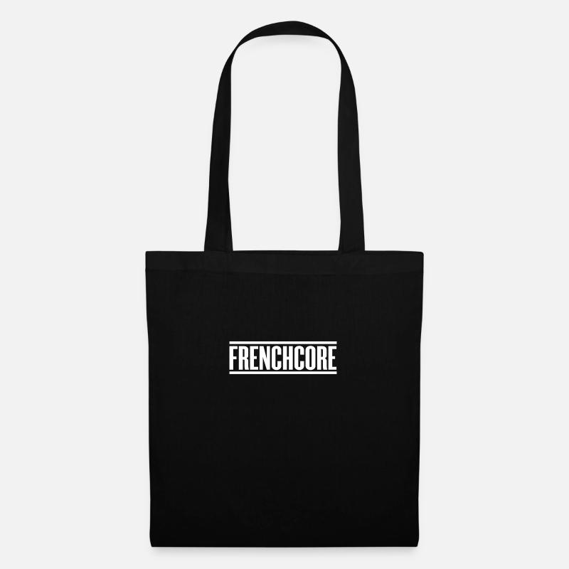 Frenchcore - Stoffbeutel - Schwarz