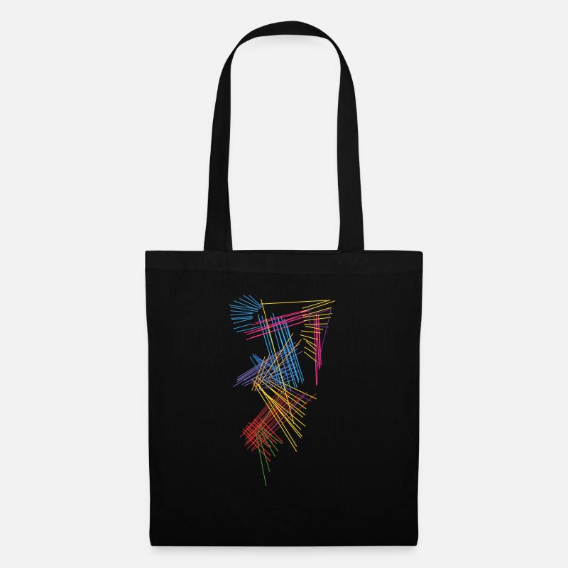 Abstrait - Sac en tissu - noir