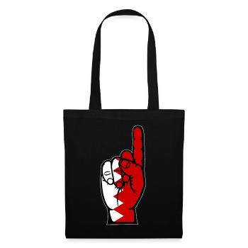 Bahrain flag number 1 - Tote Bag - black - Front