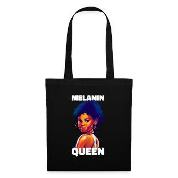 Melanin Queen Pride Roots Gift - Tote Bag - black - Front