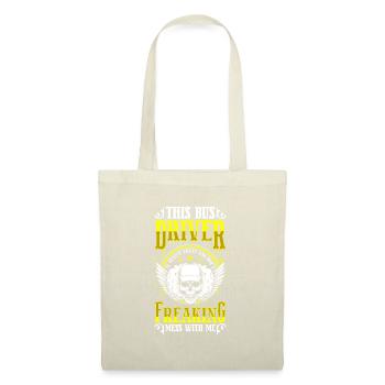 Transport professionnel en bus - Sac en tissu - nature - Devant