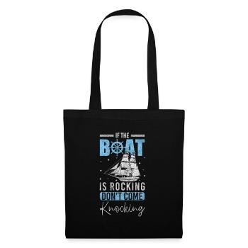Sailing Ship Sea Yacht Sailor - Tote Bag - black - Front