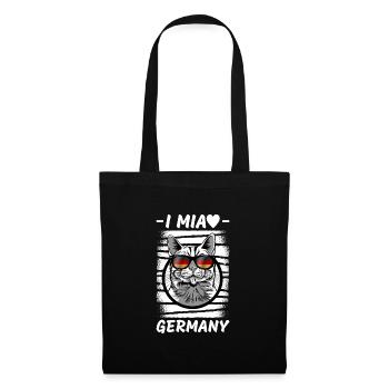 Drapeau allemand Drapeau allemand Utilisé Look Home - Sac en tissu - noir - Devant