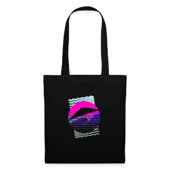 Hang glider hang glider Delta glider - Tote Bag - black - Front