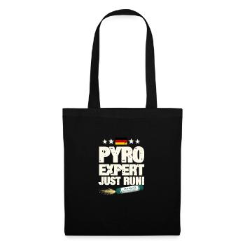 Pyro Expert - Sac en tissu - noir - Devant