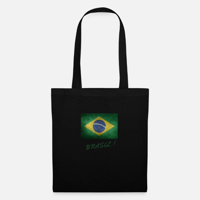 BRASIL - Stoffbeutel - Schwarz