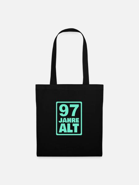 Alt 97 - Stoffbeutel - Schwarz